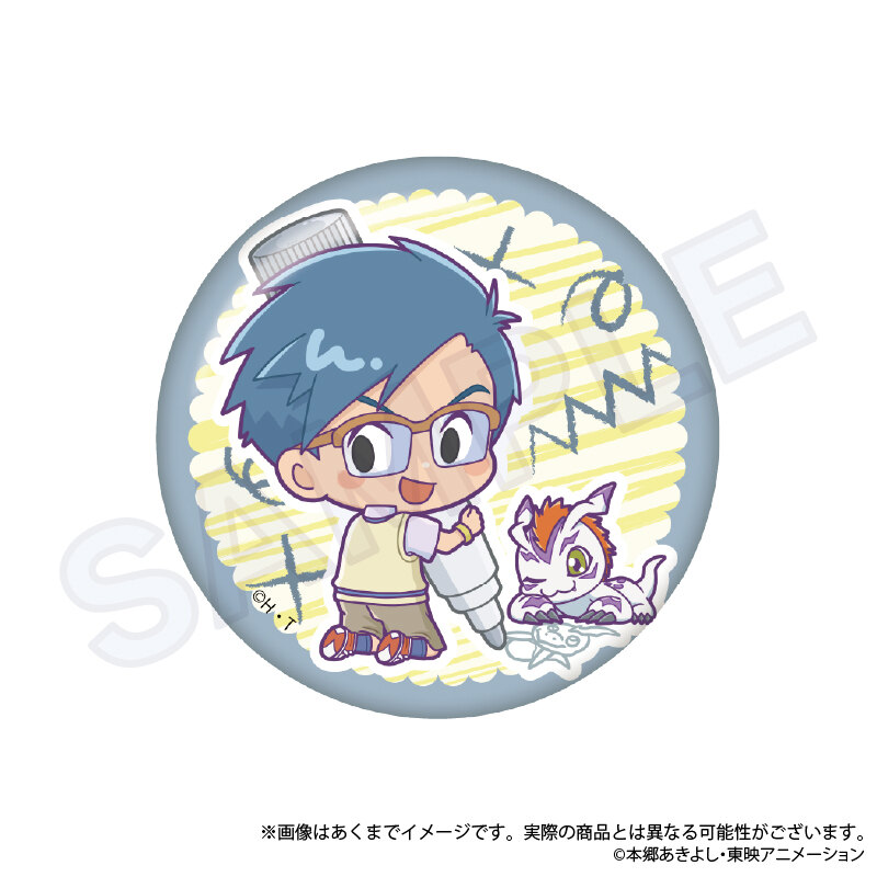 (PO) Digimon Series Trading Can Badge Oekakiccho Ver. [BOX] Image_7