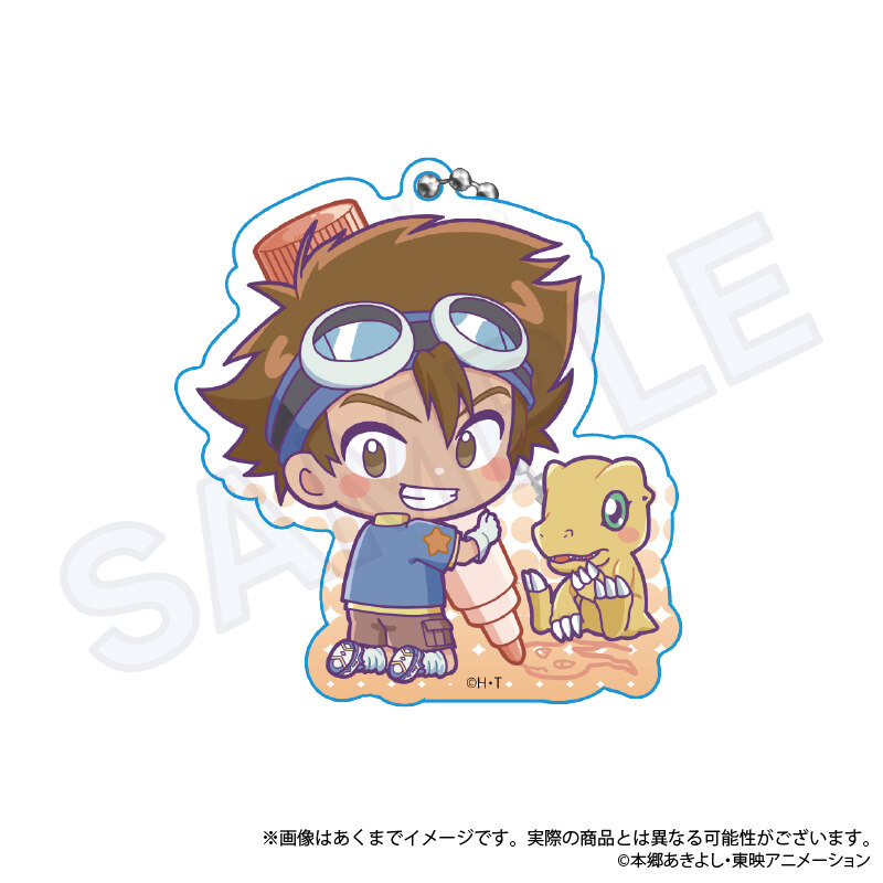 (PO) Digimon Series Trading Acrylic Key Chain Oekakiccho Ver. [BOX] Image_2