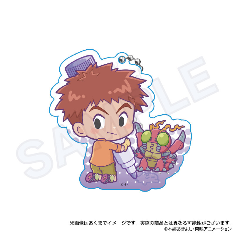 (PO) Digimon Series Trading Acrylic Key Chain Oekakiccho Ver. [BOX] Image_5