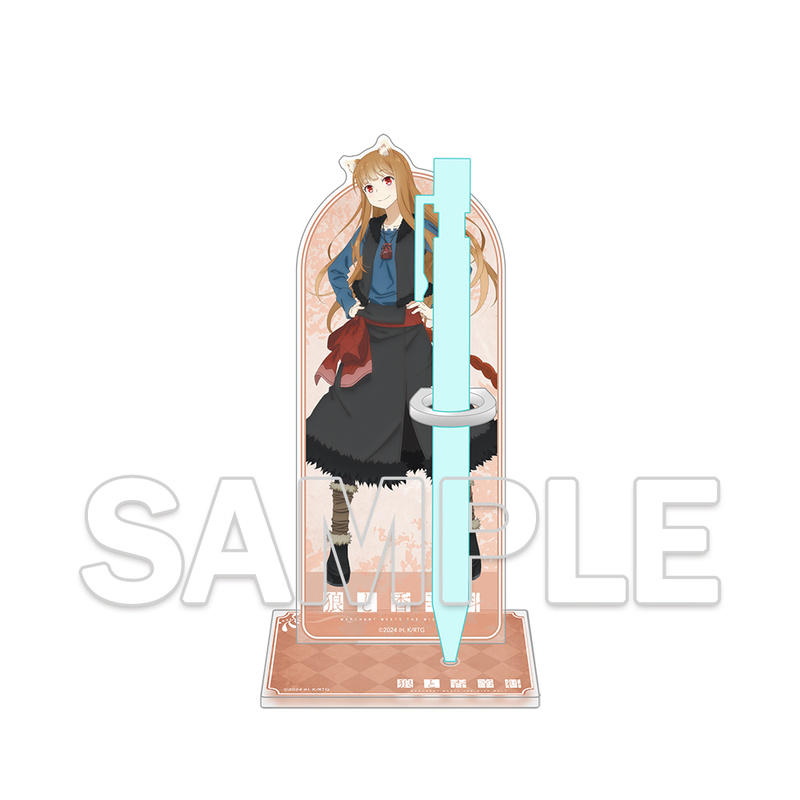 (PO) Spice and Wolf: merchant meets the wise wolf Big Acrylic Pen Stand Holo Image_1