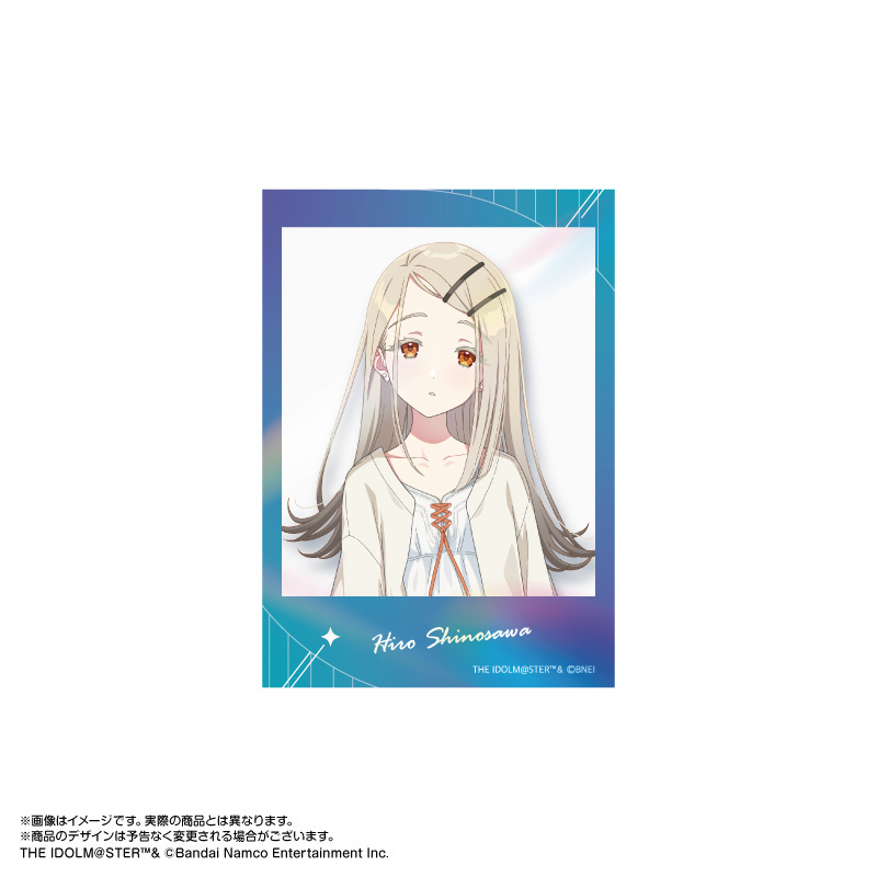 (PO) Gakuen Idolmaster Instant Photo Style Die-cut Sticker Shinosawa Hiro Image_1