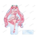 (PO) Sakura Miku Original Illustration Sakura Miku Cherry Blossom Party Ver. Art by Shugao Big Acrylic Stand Image_3