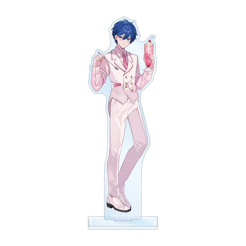 (PO) Sakura Miku Original Illustration KAITO Cherry Blossom Party Ver. Art by Shugao Big Acrylic Stand Image_1