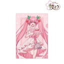 (PO) Sakura Miku Original Illustration Sakura Miku Cherry Blossom Party Ver. Art by Shugao Clear File Image_2