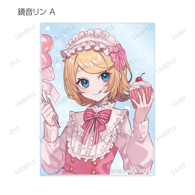 (PO) Sakura Miku Original Illustration Cherry Blossom Party Ver. Art by Shugao Trading Acrylic Card [BOX] Image_4