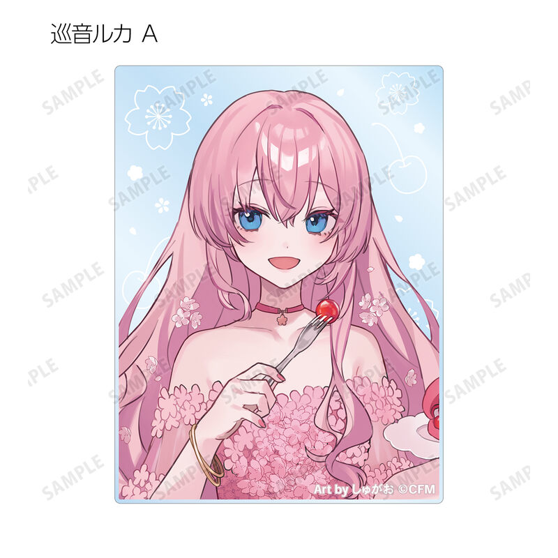 (PO) Sakura Miku Original Illustration Cherry Blossom Party Ver. Art by Shugao Trading Acrylic Card [BOX] Image_6