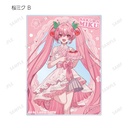 (PO) Sakura Miku Original Illustration Cherry Blossom Party Ver. Art by Shugao Trading Acrylic Card [BOX] Image_9