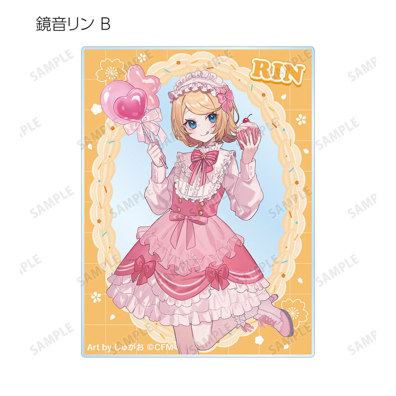 (PO) Sakura Miku Original Illustration Cherry Blossom Party Ver. Art by Shugao Trading Acrylic Card [BOX] Image_10