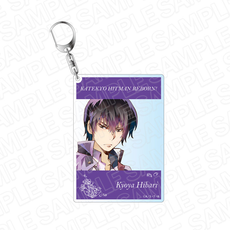 (PO) Reborn! Instant Photo Style Key Chain Pale Tone Series Hibari Kyoya Spring Ver. Image_1