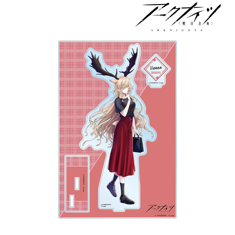 (PO) Arknights Original Illustration Viviana Shopping Ver. Big Acrylic Stand with Parts Image_2