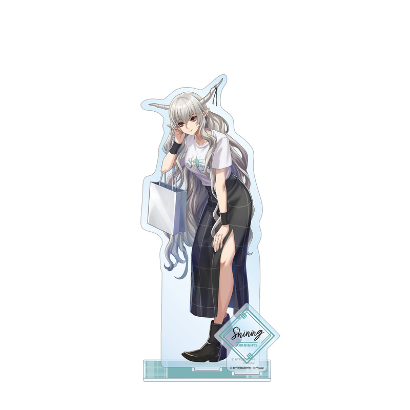 (PO) Arknights Original Illustration Shining Shopping Ver. Big Acrylic Stand with Parts Image_3