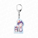 (PO) Welcome to Demon School! Iruma-kun x Sanrio Characters Acrylic Key Chain Naberius Kalego x Bad Badtz-Maru Easter Ver. Image_1
