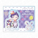 (PO) Welcome to Demon School! Iruma-kun x Sanrio Characters Acrylic Stand Naberius Kalego x Bad Badtz-Maru Easter Ver. Image_1