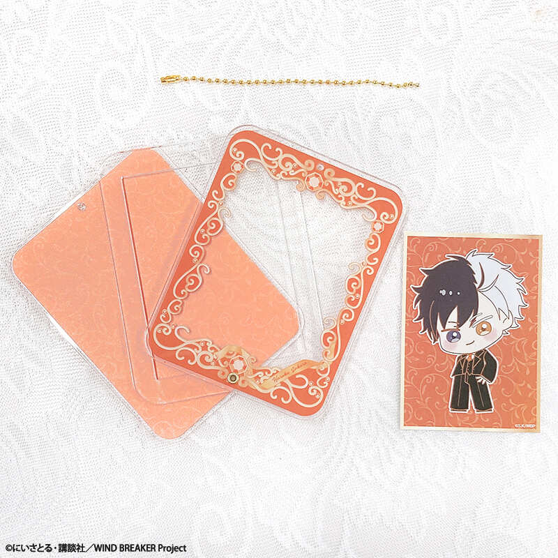 (PO) Wind Breaker Acrylic Frame & Card Set Sakura Haruka Image_4