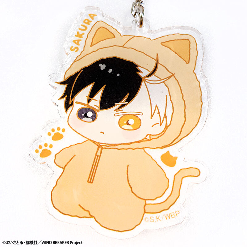 (PO) Wind Breaker Trading Acrylic Key Chain Kigurumi [BOX] Image_3