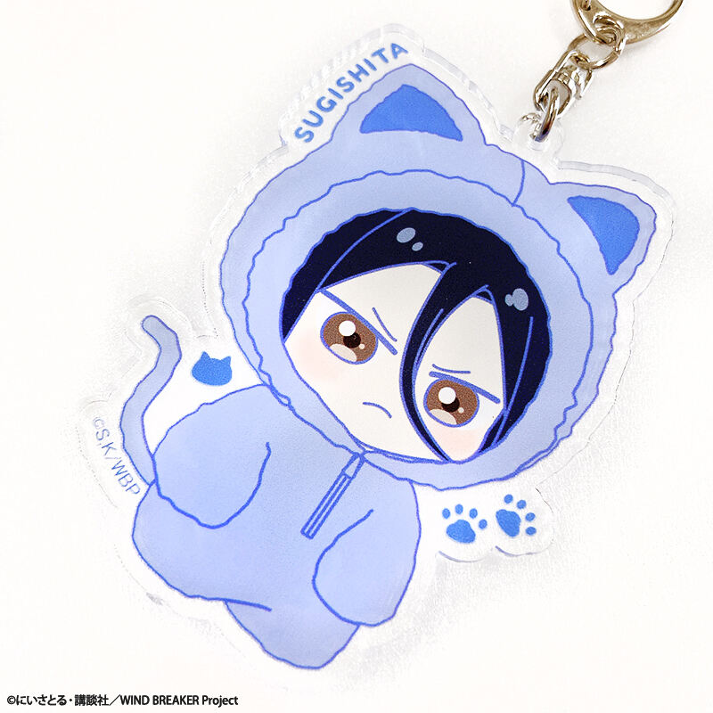 (PO) Wind Breaker Trading Acrylic Key Chain Kigurumi [BOX] Image_9