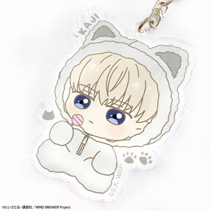 (PO) Wind Breaker Trading Acrylic Key Chain Kigurumi [BOX] Image_13
