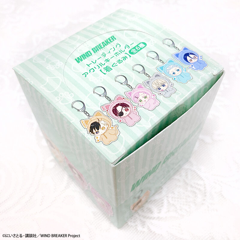 (PO) Wind Breaker Trading Acrylic Key Chain Kigurumi [BOX] Image_14