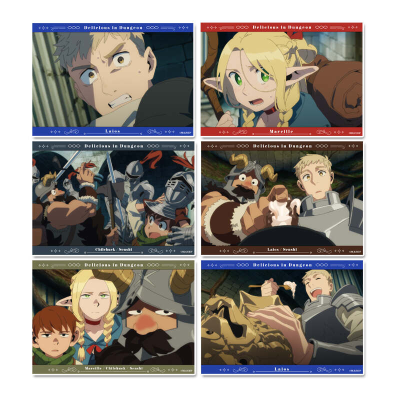 (PO) Delicious in Dungeon Best Scenes Bromide Set C Image_1