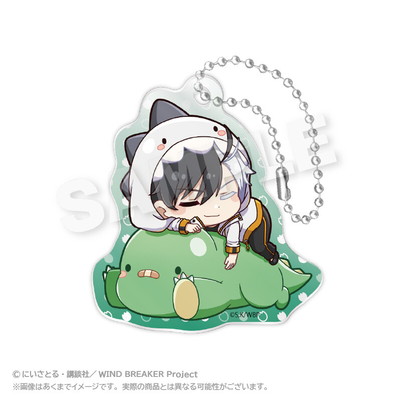 (PO) Wind Breaker Trading Acrylic Key Chain GyaoColle Ver. [BOX] Image_2