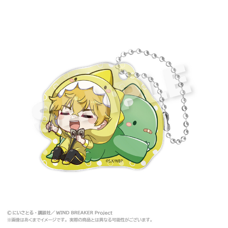 (PO) Wind Breaker Trading Acrylic Key Chain GyaoColle Ver. [BOX] Image_5