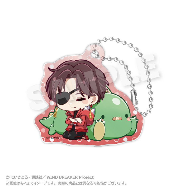 (PO) Wind Breaker Trading Acrylic Key Chain GyaoColle Ver. [BOX] Image_6
