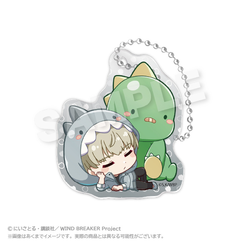 (PO) Wind Breaker Trading Acrylic Key Chain GyaoColle Ver. [BOX] Image_7