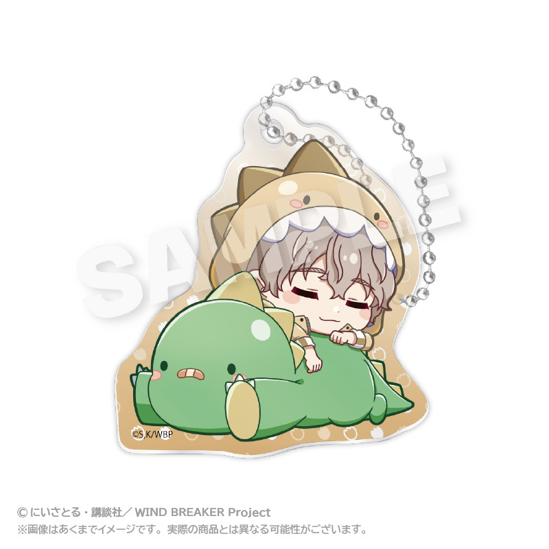 (PO) Wind Breaker Trading Acrylic Key Chain GyaoColle Ver. [BOX] Image_8