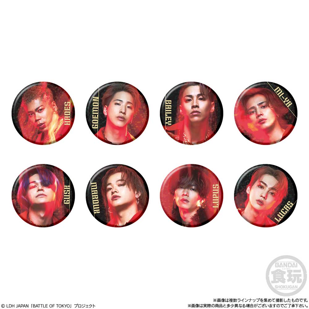 (PO) Battle of Tokyo Can Badge Choco Snack [BOX] Image_2