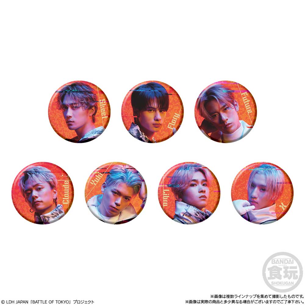 (PO) Battle of Tokyo Can Badge Choco Snack [BOX] Image_4