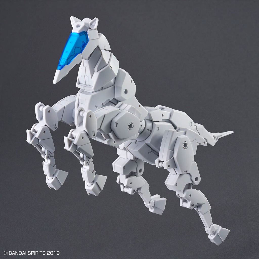(PO) 30MM 1/144 Extended Armament Vehicle (Horse Mecha Ver.) [White] Image_5