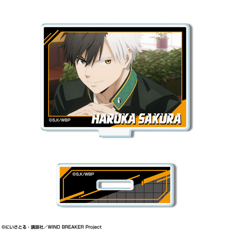 (PO) Wind Breaker Mini Acrylic Stand Design 02 Sakura Haruka B Image_2