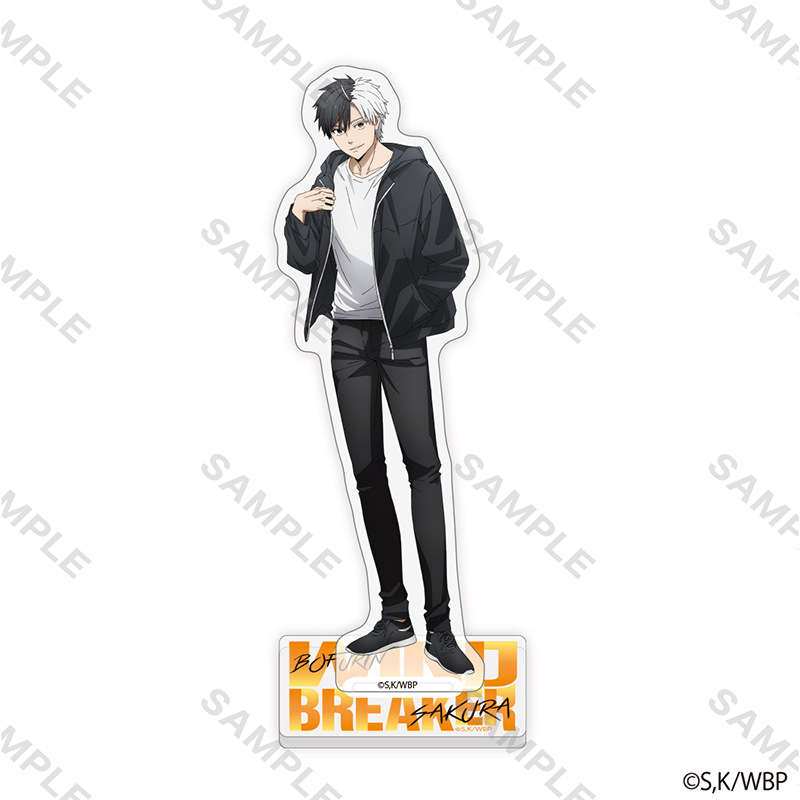 (PO) Wind Breaker Acrylic Stand Casual Outfit Copyright Sakura Haruka Image_1