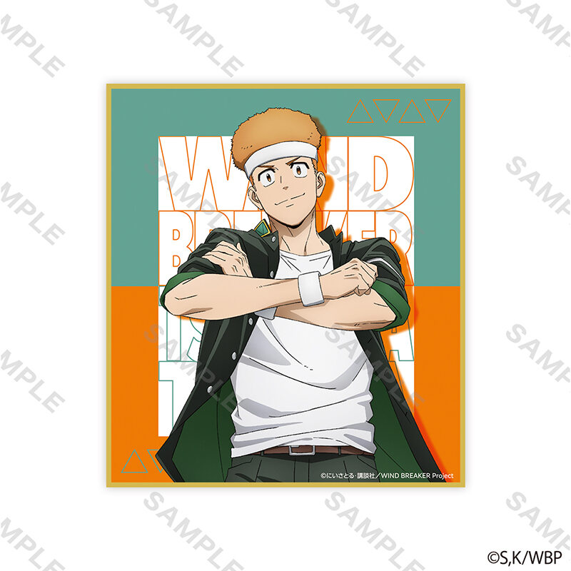 (PO) Wind Breaker Trading Mini Shikishi School Uniform Copyright [BOX] Image_9