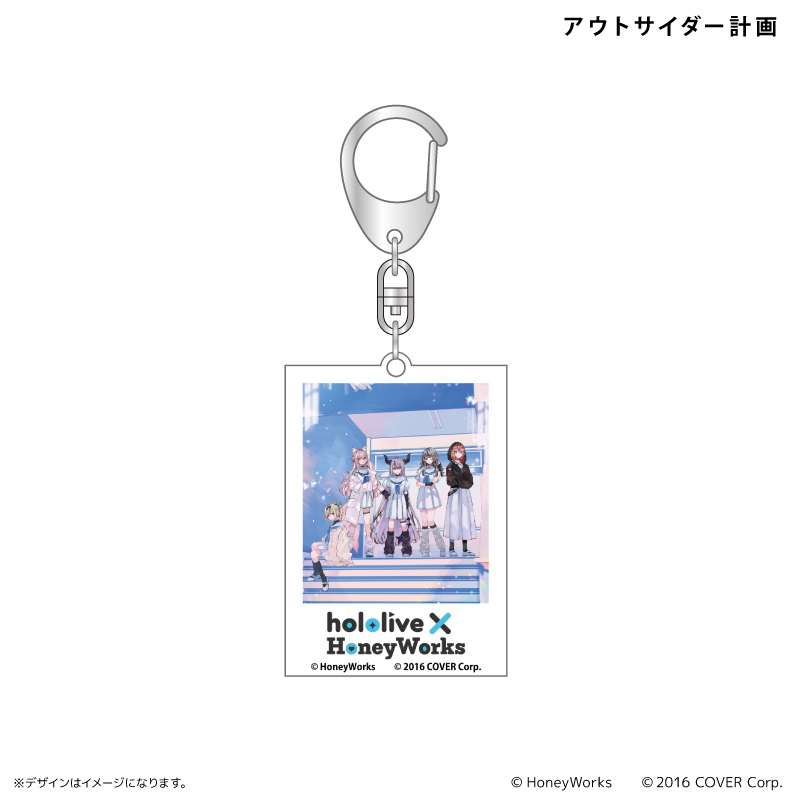 (PO) hololive x HoneyWorks Acrylic Key Chain [BOX] Image_4