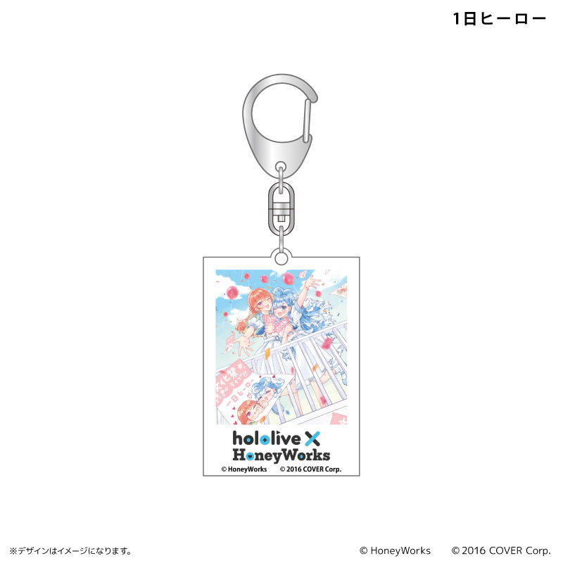(PO) hololive x HoneyWorks Acrylic Key Chain [BOX] Image_6