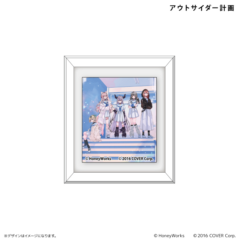 (PO) hololive x HoneyWorks Picture Frame Magnet [BOX] Image_4