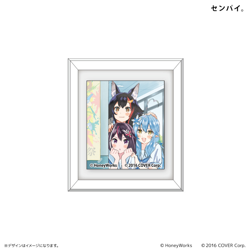 (PO) hololive x HoneyWorks Picture Frame Magnet [BOX] Image_12
