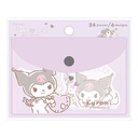 (PO) Sanrio Characters Flake Sticker in Pouch Daisuki / Kuromi Image_3