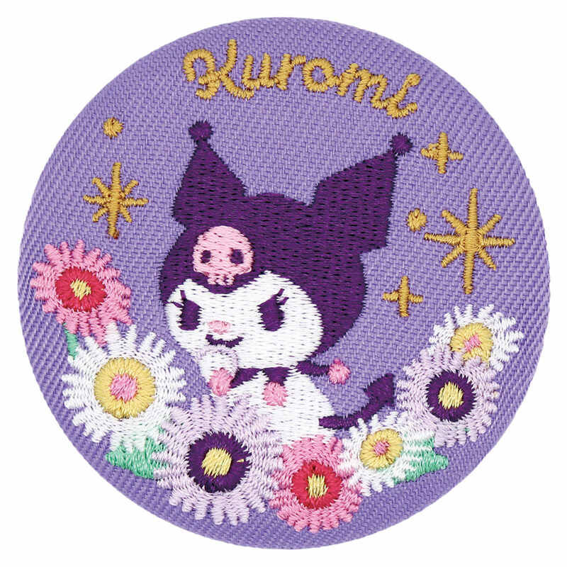 (PO) Sanrio Characters Trading Language of Flowers Embroidery Can Badge [BOX] Image_4