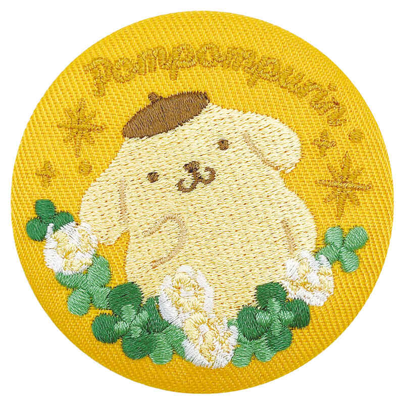 (PO) Sanrio Characters Trading Language of Flowers Embroidery Can Badge [BOX] Image_6