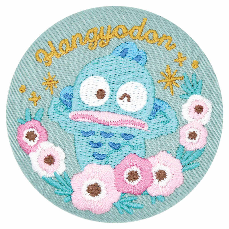 (PO) Sanrio Characters Trading Language of Flowers Embroidery Can Badge [BOX] Image_8