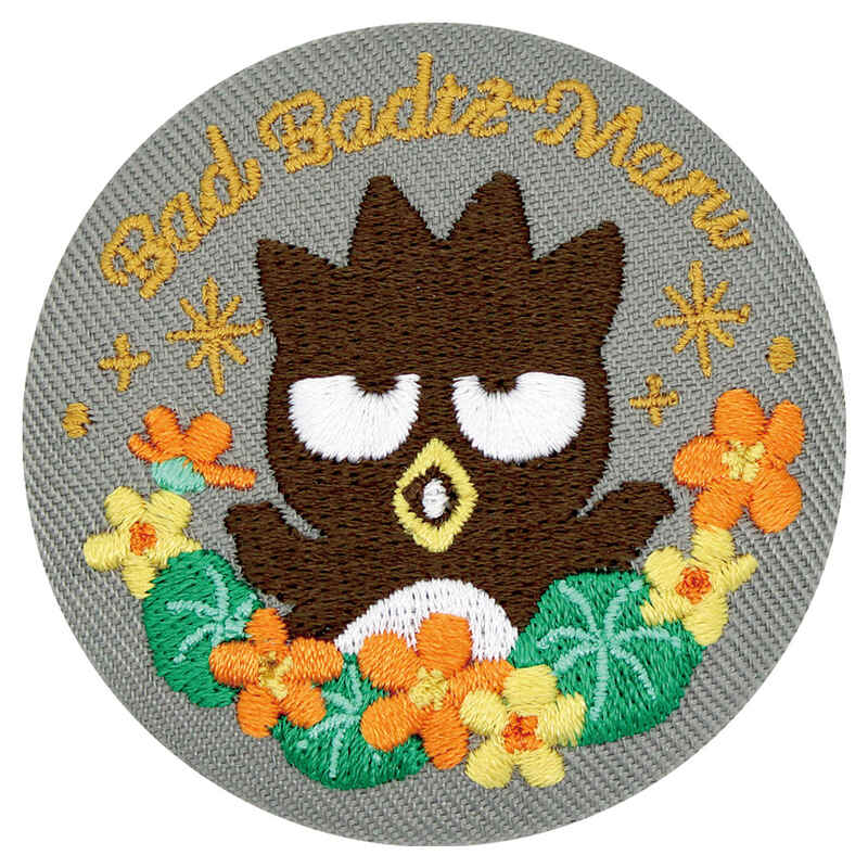 (PO) Sanrio Characters Trading Language of Flowers Embroidery Can Badge [BOX] Image_9