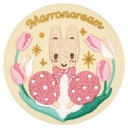 (PO) Sanrio Characters Trading Language of Flowers Embroidery Can Badge [BOX] Image_12