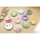 (PO) Sanrio Characters Trading Language of Flowers Embroidery Can Badge [BOX] Image_14