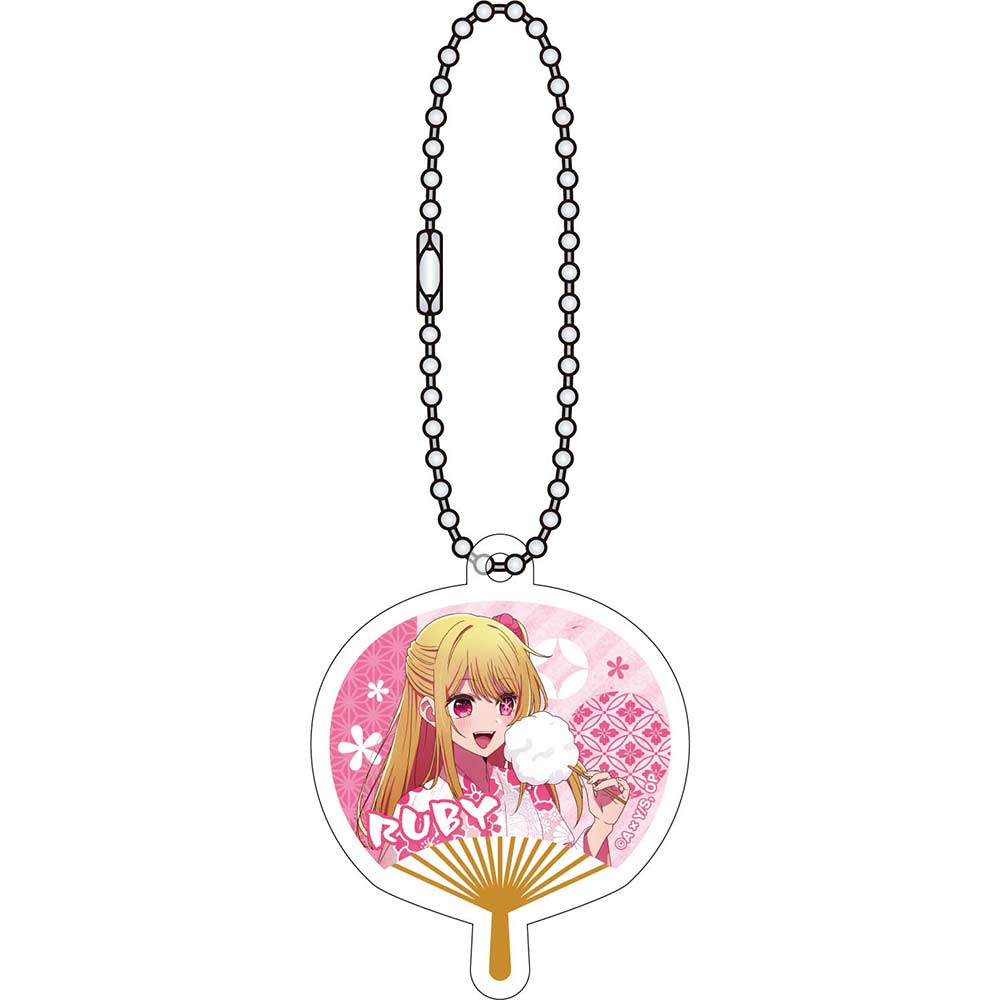 (PO) Oshi no Ko Acrylic Mini Uchiwa Key Chain Collection [BOX] Image_3