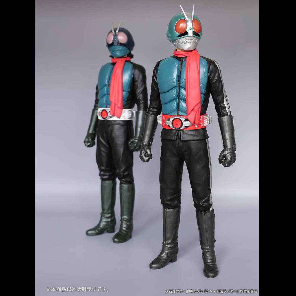 (PO) Jumbo Soft Vinyl Figure 1/6 Shin Kamen Rider - Kamen Rider 2 + 1 Image_8
