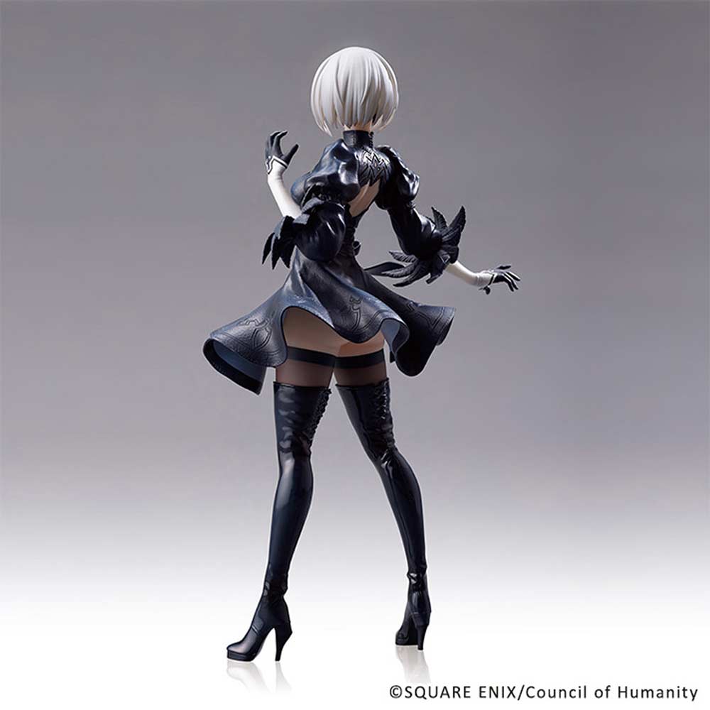 (PO) NieR:Automata ver.1.1A Statuette 2B (YoRHa No. 2 Type B) No Goggle ver. Image_3