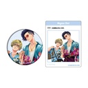 (PO) Can Badge & Acrylic Card Set Jyanome Works 01 Waru / Yankee Gap Moe Megane BL Fair (Original Illustration) Image_1
