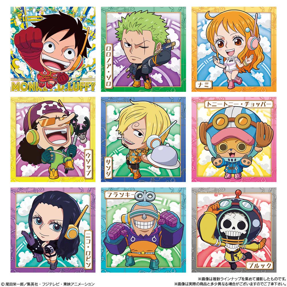 (PO) Nyaformation One Piece Pirates Sticker Wafer Card LOG. 8 [BOX] Image_2